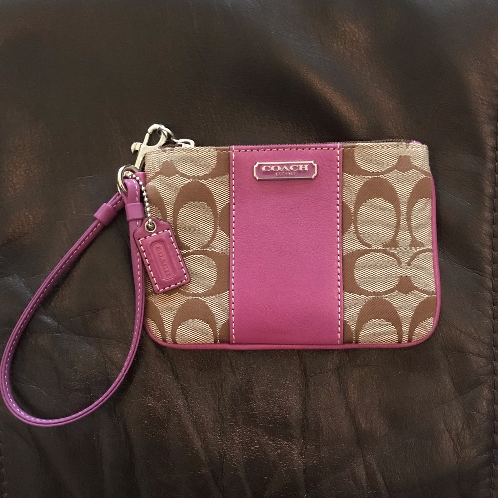 Coach wristlet